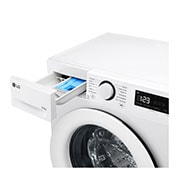 LG Lavasciuga slim 8/5kg AI DD | Serie R3 Classe E / A-10% | 1200 giri, AI Wash, Smart diagnosis, Direct Drive | Bianca, D2R3S08AIDD