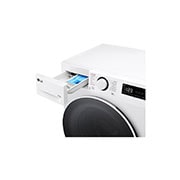 LG Lavasciuga slim 9/5kg AI DD | Serie R5 Classe E / A-10% | 1200 giri, AI Wash, TurboWash 360, Vapore, Allergy Care | Bianca, D2R5S09TSWW