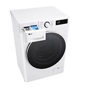 LG Lavasciuga slim 9/5kg AI DD | Serie R5 Classe E / A-10% | 1200 giri, AI Wash, TurboWash 360, Vapore, Allergy Care | Bianca, D2R5S09TSWW