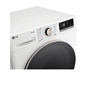 LG Lavasciuga 11/6kg AI DD | Serie R7 Classe D / A-10% | 1400 giri, TurboWash 360, Vapore, Allergy Care, Eco Hybrid, Wi-Fi | Bianca, D4R7011TSWG