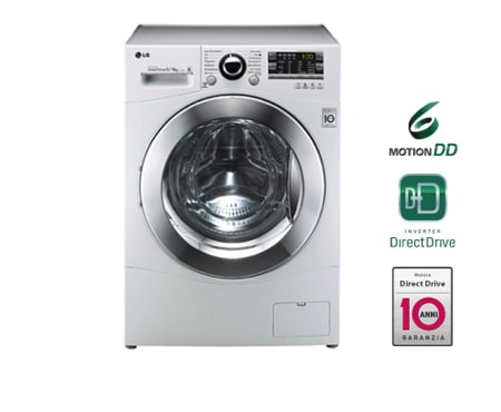 LG Lavasciuga 9/6 Kg, Eco Hybrid, F14A8RD