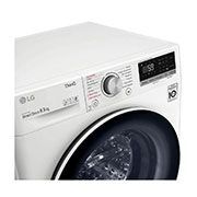 LG Lavasciuga slim 8,5/5kg AI DD | Serie V5 Classe E | 1200 giri, TurboWash, Lavaggio a vapore, Allergy Care, Wi-Fi | Bianca, F2DV5S8H0E