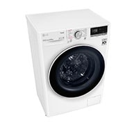 LG Lavasciuga slim 8,5/5kg AI DD | Serie V5 Classe E | 1200 giri, TurboWash, Lavaggio a vapore, Allergy Care, Wi-Fi | Bianca, F2DV5S8H0E