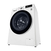 LG Lavasciuga slim 8,5/5kg AI DD | Serie V5 Classe E | 1200 giri, TurboWash, Lavaggio a vapore, Allergy Care, Wi-Fi | Bianca, F2DV5S8H0E