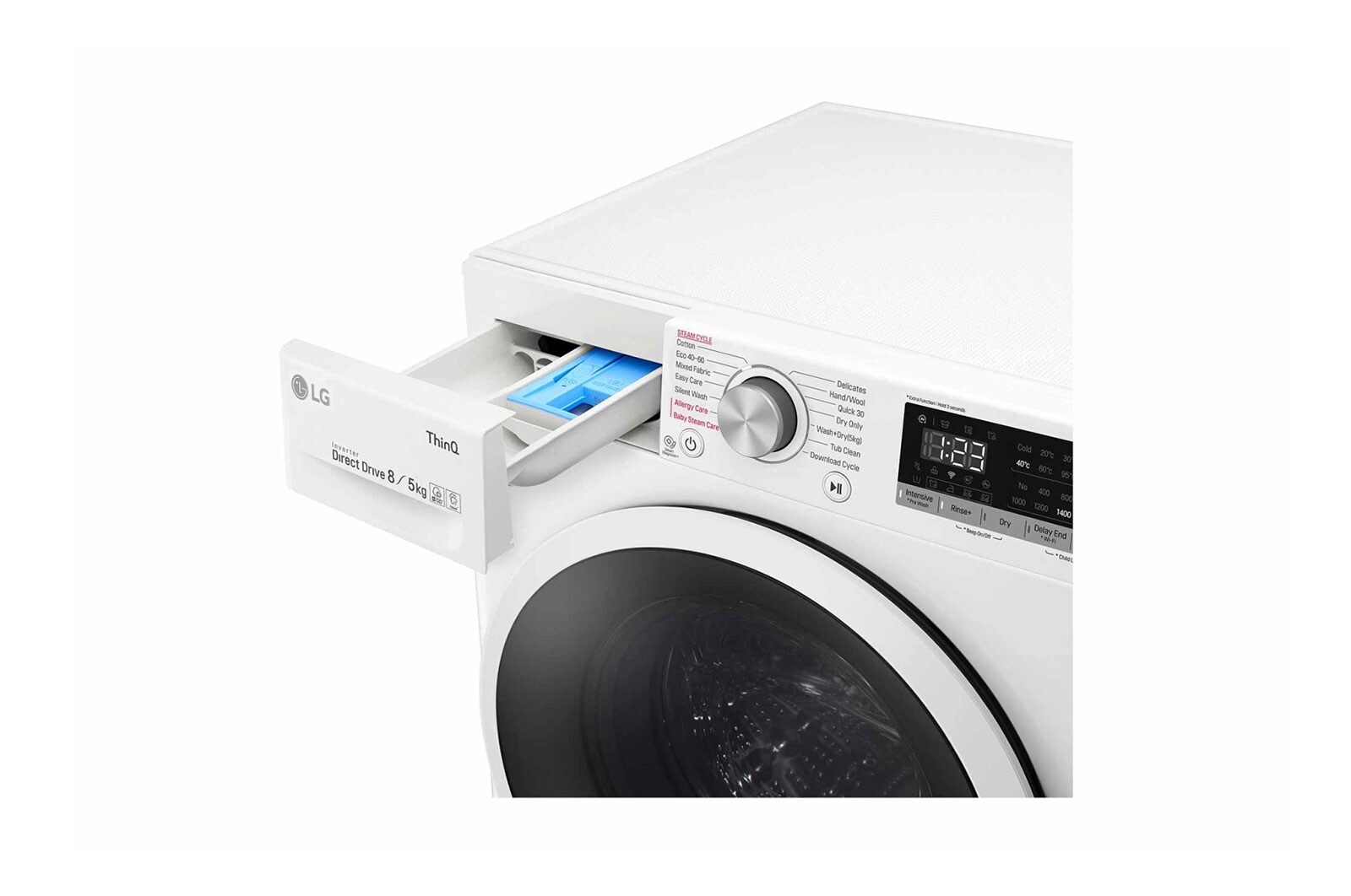 LG Lavasciuga Smart AI DD™ 8/5 kg Classe energetica E, F4DT408AIDD