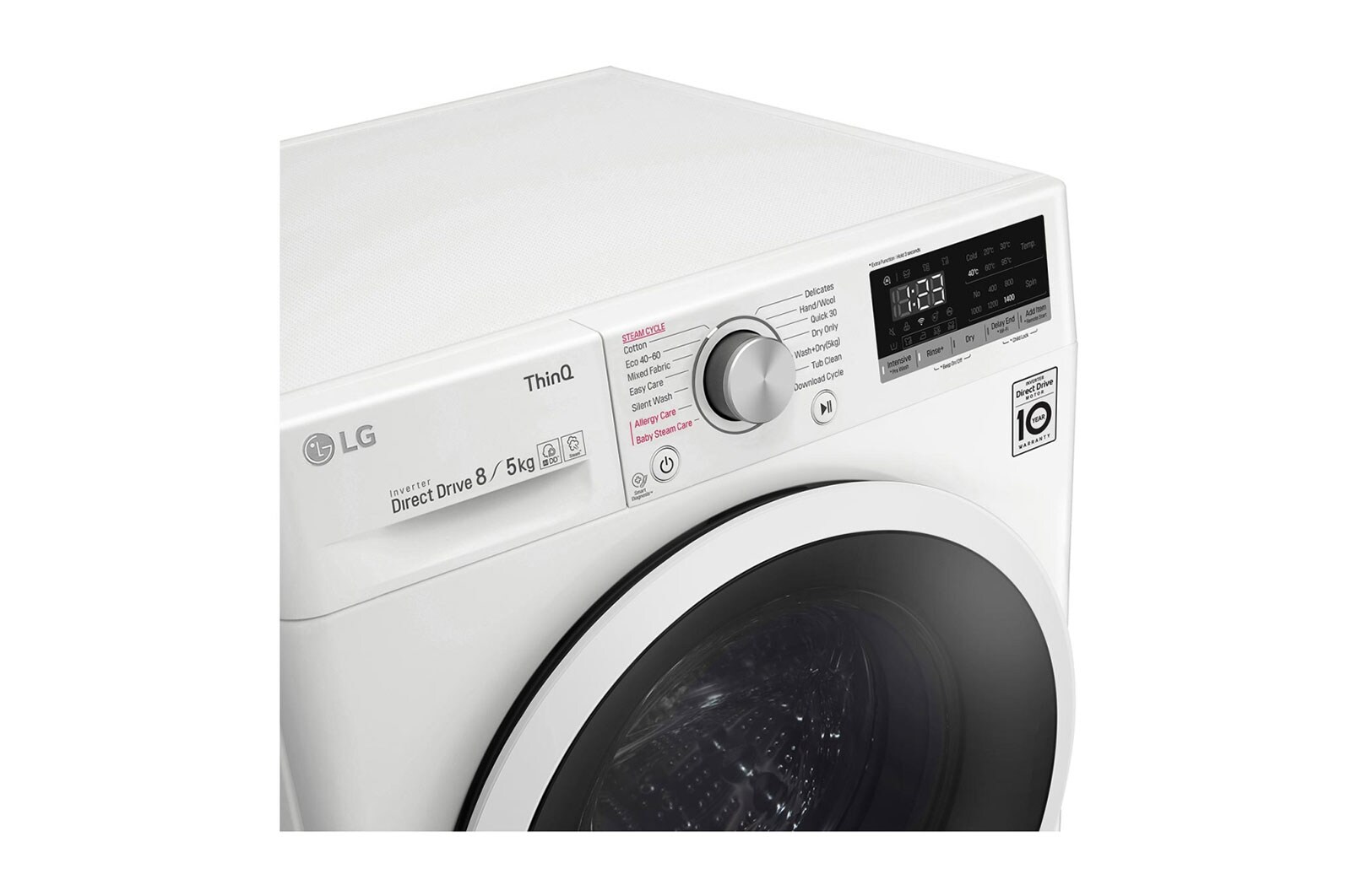 LG Lavasciuga Smart AI DD™ 8/5 kg Classe energetica E, F4DT408AIDD