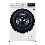 LG Lavasciuga 9/6kg AI DD | Serie V5 Classe E | 1400 giri, TurboWash, Lavaggio a vapore, Allergy Care, Wi-Fi | Bianca, F4DV509H0E