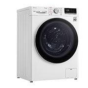 LG Lavasciuga 9/6kg AI DD | Serie V5 Classe E | 1400 giri, TurboWash, Lavaggio a vapore, Allergy Care, Wi-Fi | Bianca, F4DV509H0E