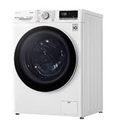 LG Lavasciuga 9/6kg AI DD | Serie V5 Classe E | 1400 giri, TurboWash, Lavaggio a vapore, Allergy Care, Wi-Fi | Bianca, F4DV509H0E