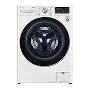 LG Lavasciuga 10,5/7kg AI DD | Serie V7 Classe E | 1400 giri, TurboWash 360, Vapore, Autodosaggio, Allergy Care, Wi-Fi | Bianca, F4DV710H2EA