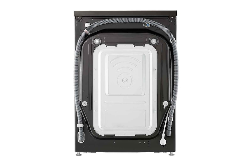 LG Lavasciuga 10,5/7kg AI DD | Serie V7 Classe E | 1400 giri, TurboWash 360, Vapore, Allergy Care, Eco Hybrid, Wi-Fi | Nera, F4DV710H2SE