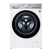 LG Lavasciuga 12/8kg AI DD | Serie V9 Classe E | 1400 giri, TurboWash 360, Vapore, Autodosaggio, Allergy Care, Wi-Fi | Bianca, F4DV912H2EA