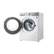 LG Lavasciuga 12/8kg AI DD | Serie V9 Classe E | 1400 giri, TurboWash 360, Vapore, Autodosaggio, Allergy Care, Wi-Fi | Bianca, F4DV912H2EA