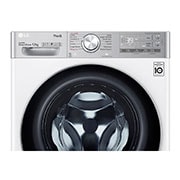 LG Lavasciuga 12/8kg AI DD | Serie V9 Classe E | 1400 giri, TurboWash 360, Vapore, Autodosaggio, Allergy Care, Wi-Fi | Bianca, F4DV912H2EA