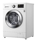 LG Lavasciuga 8/5kg 6 Motion Direct Drive | Serie J3 Classe E | 1400 giri, Smart diagnosis | Bianca, F4J3TM5WE
