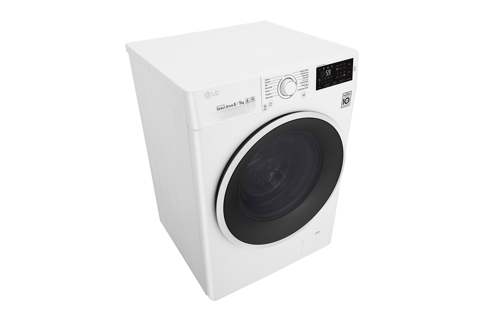 LG Lavasciuga Smart 8/5 kg Connettività NFC Oblò Ring White, F4J6TM0W