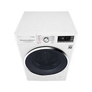 LG Lavasciuga Smart Eco Hybrid 10.5/7 kg Lavaggio a vapore Wi-Fi Oblò Ring Cromato, F4J8JH2W