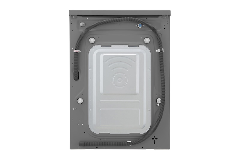 LG Lavasciuga Smart Eco Hybrid 10.5/7 kg Lavaggio a vapore Wi-Fi Oblò Ring Cromato , F4J9JH2T