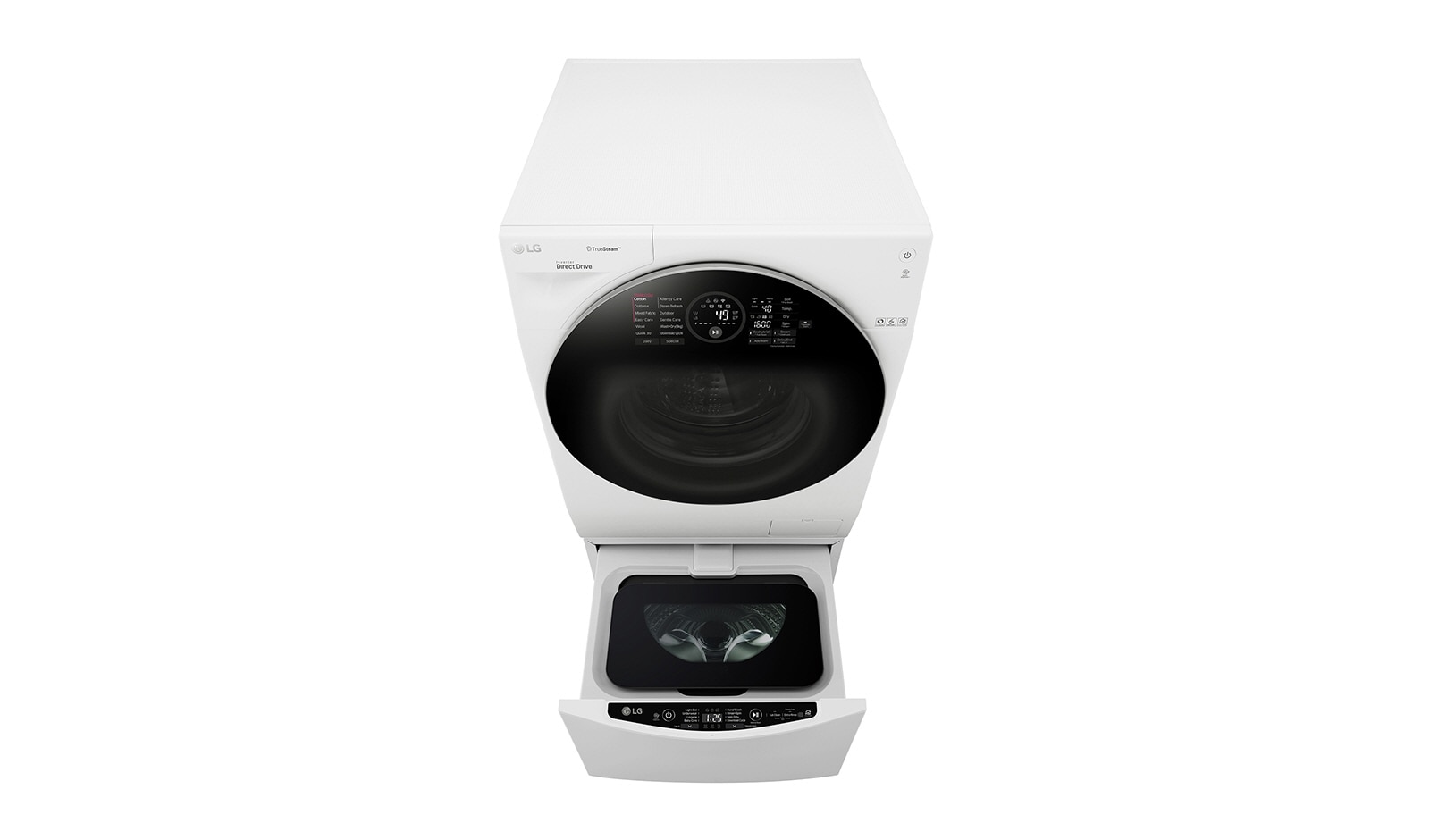 LG Lavasciuga Smart TWINWash™ 12/8 kg  Tecnologia True Steam™ Eco Hybrid Wi-Fi, FH6G1BCH2N