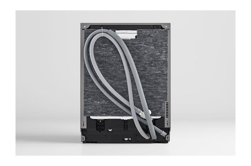 LG Lavastoviglie a scomparsa totale | QuadWash Serie 2, Classe D 46dB | 14 coperti, EasyRack+, Wi-Fi, Dual Zone | Acciaio, DB242TX