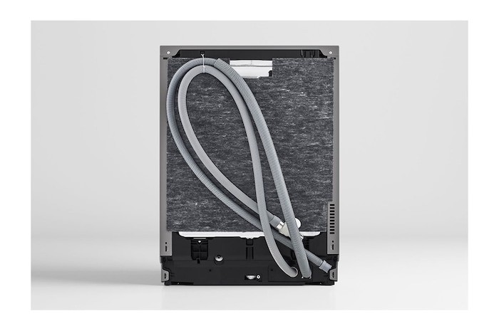 LG Lavastoviglie a scomparsa totale | QuadWash Serie 2, Classe D 46dB | 14 coperti, EasyRack+, Wi-Fi, Dual Zone | Acciaio, DB242TX