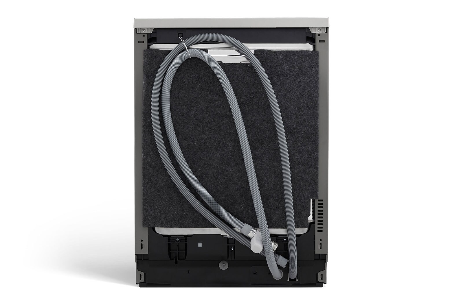 LG Lavastoviglie libera installazione | QuadWash Serie 2, Classe D 46dB | 14 coperti, Vapore, EasyRack+, Wi-Fi | Grigia, DF242FPS