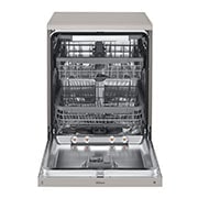 LG Lavastoviglie libera installazione | QuadWash Serie 3, Classe E 42dB | 14 coperti, Vapore, EasyRack+, Wi-Fi | Grigia, DF325FPS