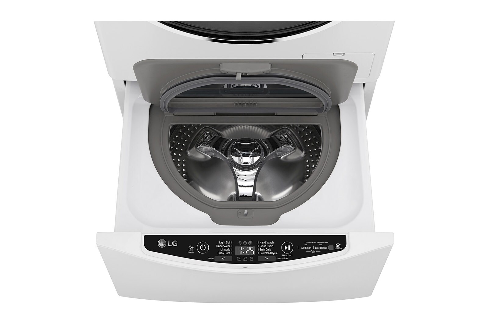 LG Lavasciuga Smart TWINWash™ 10.5/7 kg Tecnologia True Steam™ Eco Hybrid Wi-Fi, F4J8JH2WD