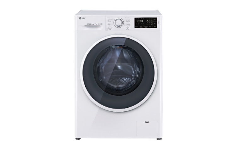 LG Lavatrice 7kg, TurboWash™, in dimensioni standard. 1200 giri in  con motore garantito 10 anni e 6 motion Direct Drive., F12U2QDN0