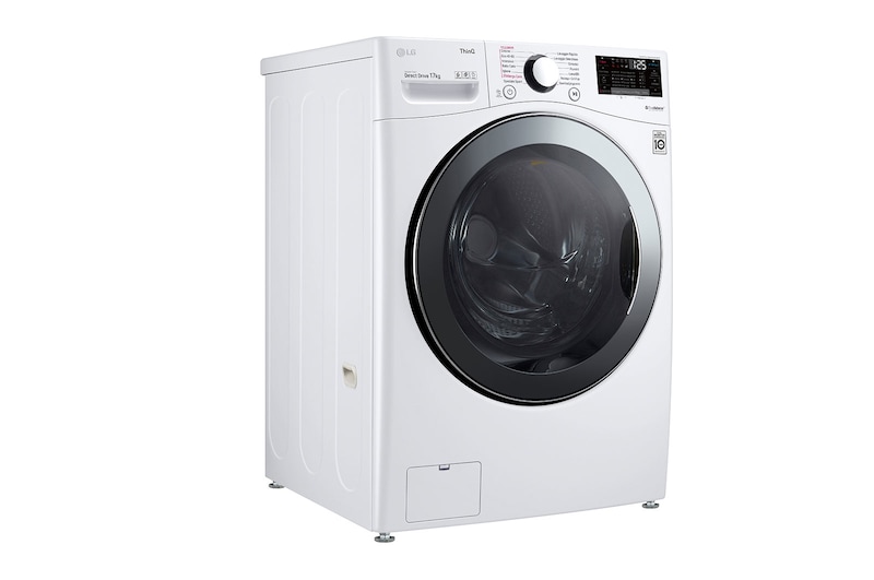 LG Lavatrice capacità XL 17kg AI DD™ | Serie P1 Classe E | 1100 giri, TurboWash, Lavaggio a vapore, Wi-Fi | White, F1P1CY2W