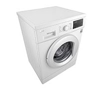 LG Lavatrice slim 6,5kg 6 Motion | Serie J3 Classe E | 1200 giri, Inverter Direct Drive, Smart Diagnosis | White, F2J3WN3WE