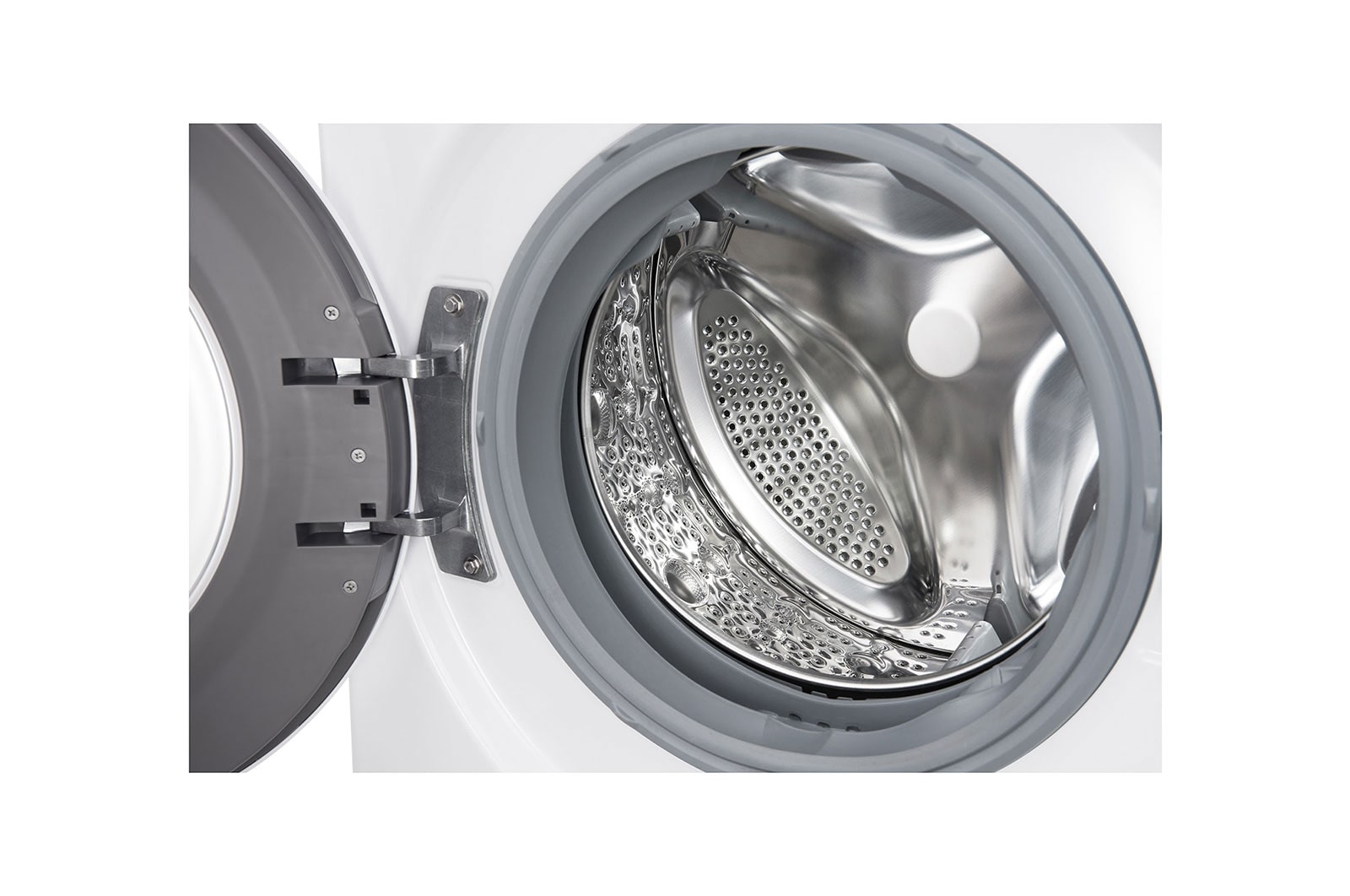 LG Lavatrice Slim 6.5 kg Oblò Ring White , F2J6WN0W