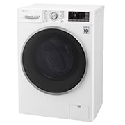 LG Lavatrice Smart Slim TurboWash™ 7 kg  Oblò Ring Cromato, F2J7HN1W