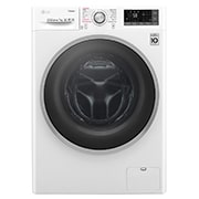 LG Lavatrice Smart Slim TurboWash™ 7 kg Lavaggio a vapore Oblò Ring Sliver, F2J7HY1W