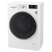 LG Lavatrice Smart Slim TurboWash™ 7 kg Lavaggio a vapore Oblò Ring Sliver, F2J7HY1W