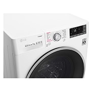 LG Lavatrice Smart Slim TurboWash™ 7 kg Lavaggio a vapore Oblò Ring Sliver, F2J7HY1W