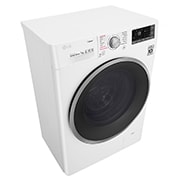 LG Lavatrice Smart Slim TurboWash™ 7 kg Lavaggio a vapore Oblò Ring Sliver, F2J7HY1W