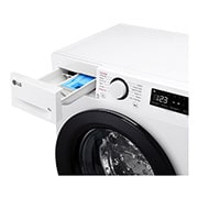 LG Lavatrice slim 8kg AI DD™ | Serie R3 Classe A-10% | 1200 giri, Lavaggio a vapore, Lavaggio con AI, Direct Drive | White, F2R3S08NSWB