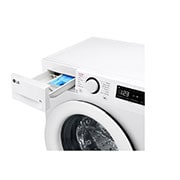 LG Lavatrice slim 8kg AI DD™ | Serie R3 Classe A-10% | 1200 giri, Lavaggio a vapore, Lavaggio con AI, Direct Drive | White, F2R3S08NSWW