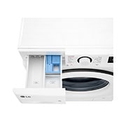 LG Lavatrice slim 8kg AI DD™ | Serie R3 Classe A-10% | 1200 giri, Lavaggio a vapore, Lavaggio con AI, Direct Drive | White, F2R3S08NSWW