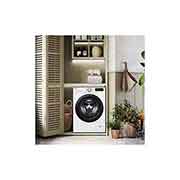 LG Lavatrice slim 9kg AI DD™ | Serie R3 Classe A-10% | 1200 giri, Lavaggio a vapore, Lavaggio con AI, Motore Direct Drive | White, F2R3S09NSWB