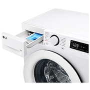 LG Lavatrice slim 9kg AI DD™ | Serie R3 Classe A-10% | 1200 giri, Lavaggio a vapore, Lavaggio con AI, Motore Direct Drive | White, F2R3S09NSWW