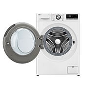 LG Lavatrice slim 9kg AI DD™ | Serie R7 Classe A-10% | 1200 giri, TurboWash 360, Vapore su 7 programmi, Wi-Fi | White, F2R7S09TSWC