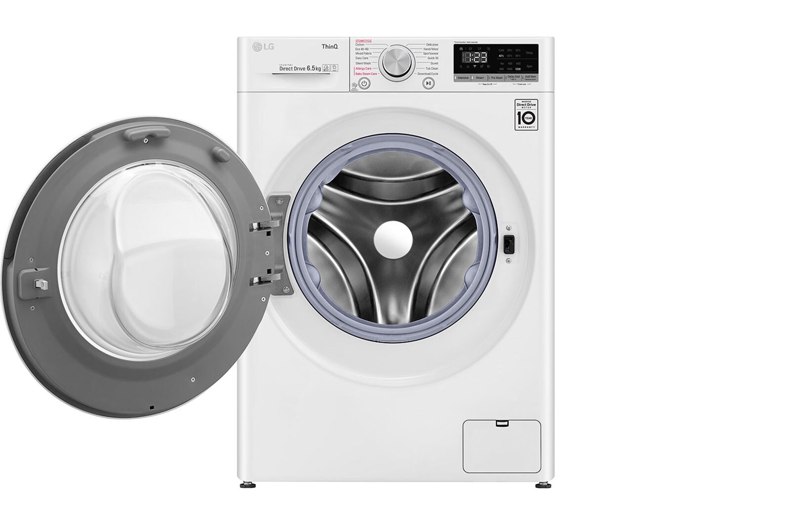 LG Lavatrice Smart AI DD™ 6.5 kg Classe energetica E Lavaggio a vapore, F2WT4S6AIDD