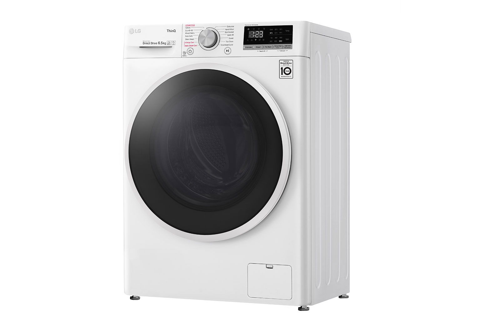 LG Lavatrice Smart AI DD™ 6.5 kg Classe energetica E Lavaggio a vapore, F2WT4S6AIDD