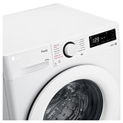 LG Lavatrice 8,5kg AI DD™ | Serie V3 Classe A | 1200 giri, Lavaggio a vapore, Wi-Fi, Inverter Direct Drive | White, F2WV308NEW3