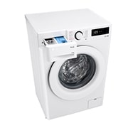 LG Lavatrice 8,5kg AI DD™ | Serie V3 Classe A | 1200 giri, Lavaggio a vapore, Wi-Fi, Inverter Direct Drive | White, F2WV308NEW3