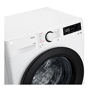 LG Lavatrice 8,5kg AI DD™ | Serie V3 Classe A | 1200 giri, Lavaggio a vapore, Wi-Fi, Inverter Direct Drive | White, F2WV308S6AW