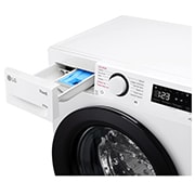 LG Lavatrice 8,5kg AI DD™ | Serie V3 Classe A | 1200 giri, Lavaggio a vapore, Wi-Fi, Inverter Direct Drive | White, F2WV308S6AW