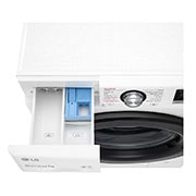 LG Lavatrice slim 7kg AI DD™ | Serie V3 Classe D | 1200 giri, Lavaggio a vapore, Inverter Direct Drive | White, F2WV3S7S6E